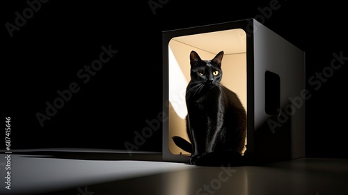 Black Cat in Box, Generative AI