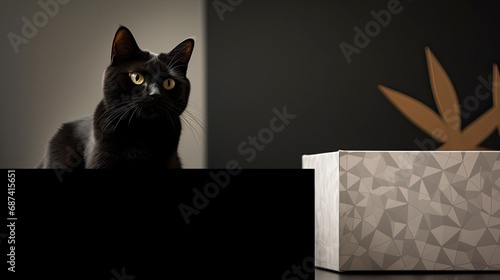 Black Cat in Box, Generative AI