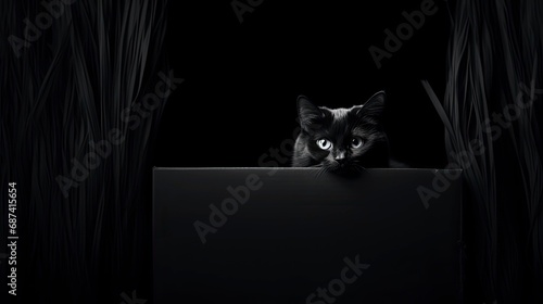 Black Cat in Box, Generative AI