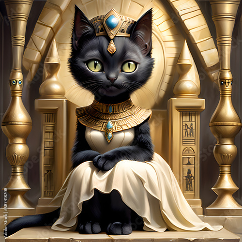 Fluffy kitten Egypt national dress is so adorable! This kitten is so fluffy and cute, and the dress is just perfect for her. It's such a beautiful dress and it really brings out the best in her. She l