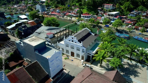 Kota Tua Padang or Padang Lama is an area that includes cultural heritage along the Batang Arau River, which was the first civilization in Padang City. photo