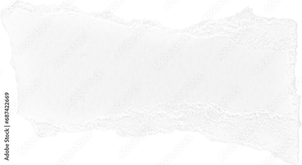 Obraz premium White Ripped Paper