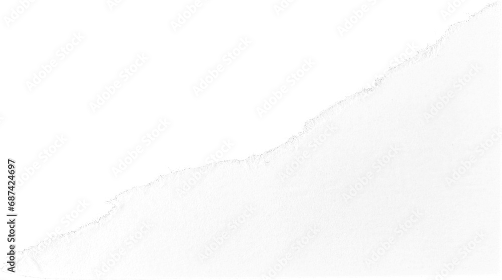 Obraz premium White Ripped Paper