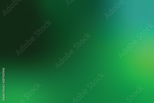 Abstract background with a smooth dark green gradient. Vector illustration