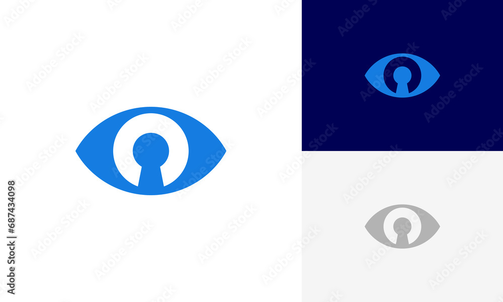 Cyber Vision simple logo design vector Cyber Vision simple logo design vector
