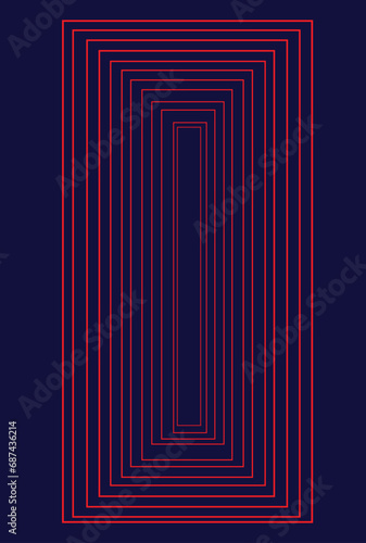 background with columns blue  background 