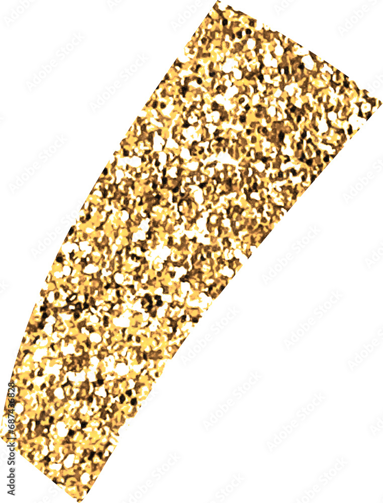 Fototapeta premium Gold Glitter Confetti