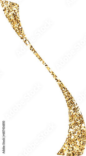 Gold Glitter Confetti