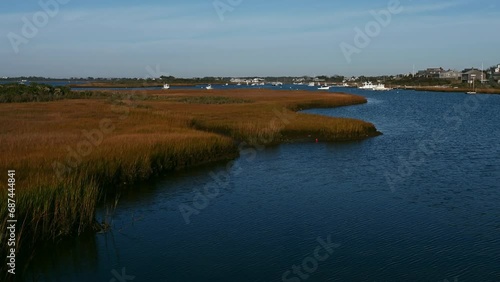 Madaket harbor Sunny Day, Nantucket Island, Massachusetts