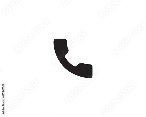 Calling icon vector symbol design illustration