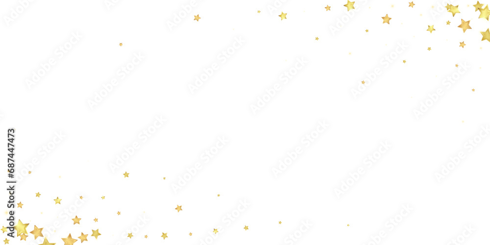 Magic stars vector overlay. Gold stars scattered Magic stars vector overlay. Gold stars scattered