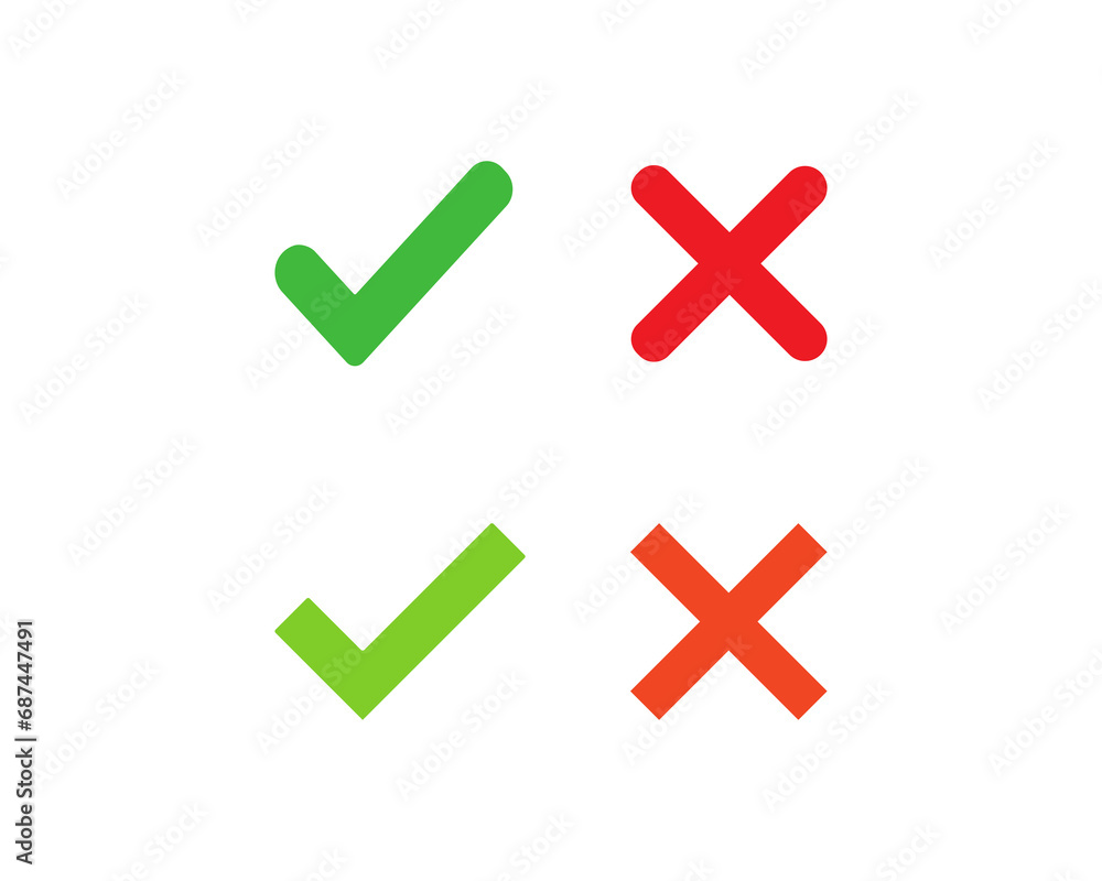 Check mark choose icon vector design illustration Check mark choose icon vector design illustration