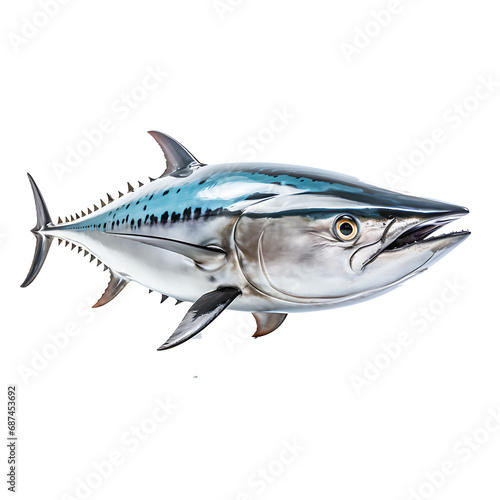 Wild Bluefin Tuna: Catch of the Day, Nutritious Protein for Seafood Enthusiasts, Generative Ai