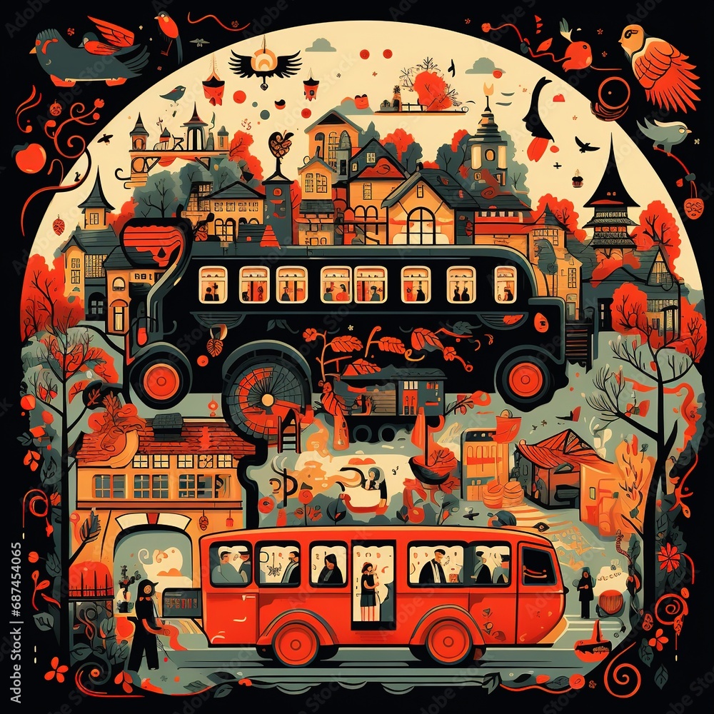 Obraz premium Background Wallpaper of Creative Manipulation