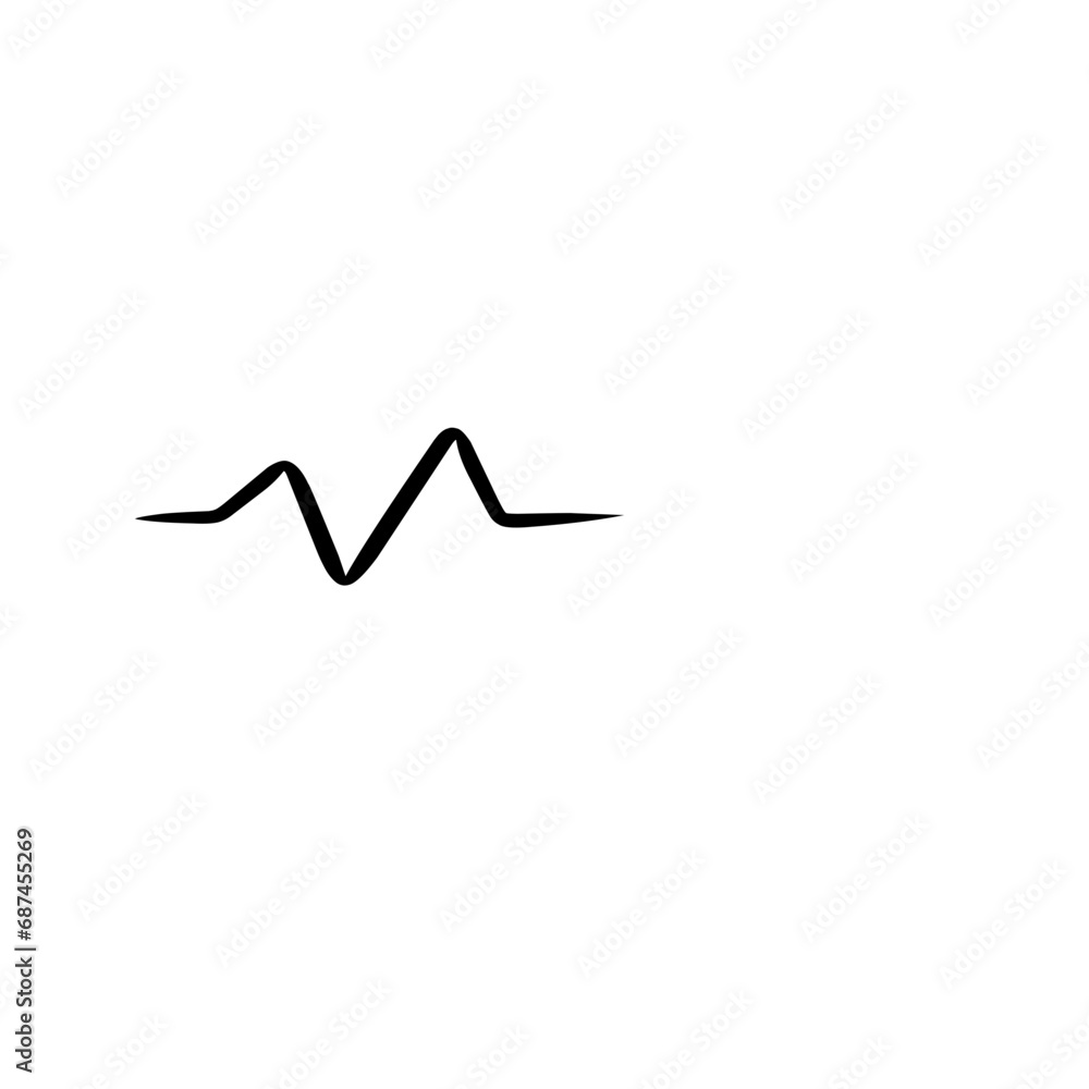 Illustration Vector graphic of heart pulse icon Illustration Vector graphic of heart pulse icon