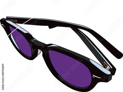 サングラス（sunglasses）(eps)
