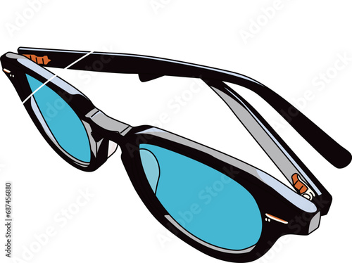 サングラス（sunglasses）(eps)