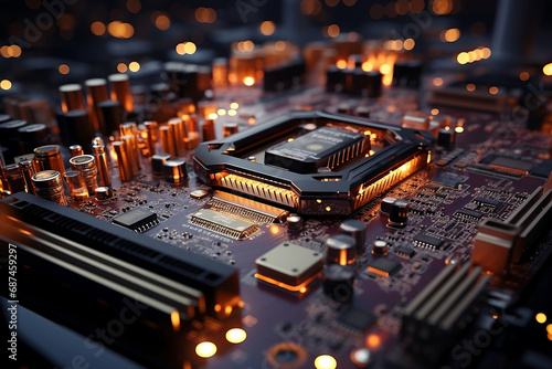 Tech Powerhouse: Advanced Microprocessor at the Heart of Computing