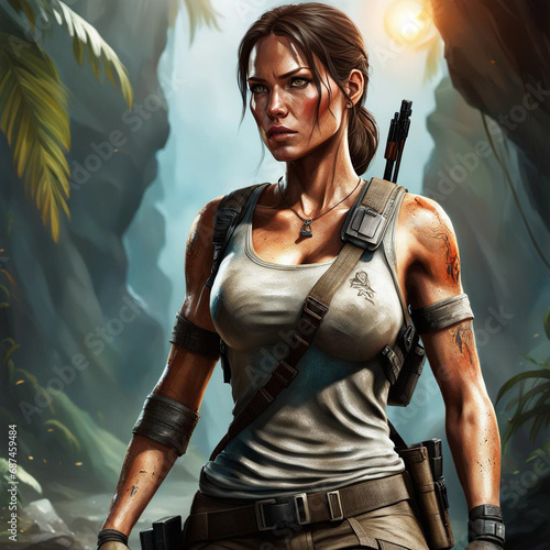 Lara Croft photo