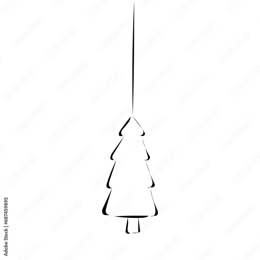 Weihnachtsbaum als Weihnachtsschmuck Weihnachtsbaum als Weihnachtsschmuck
