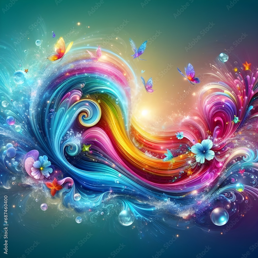 Colorful Wave Colorful Wave