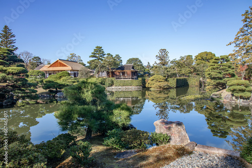 View of Katsura Imperial Villa, Kyoto, Japan
