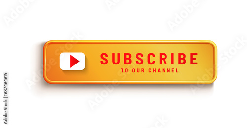 youtube subscribe to channel golden sign design background
