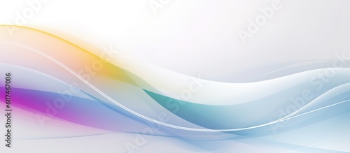 Colorful Abstract Wave Design © Imam