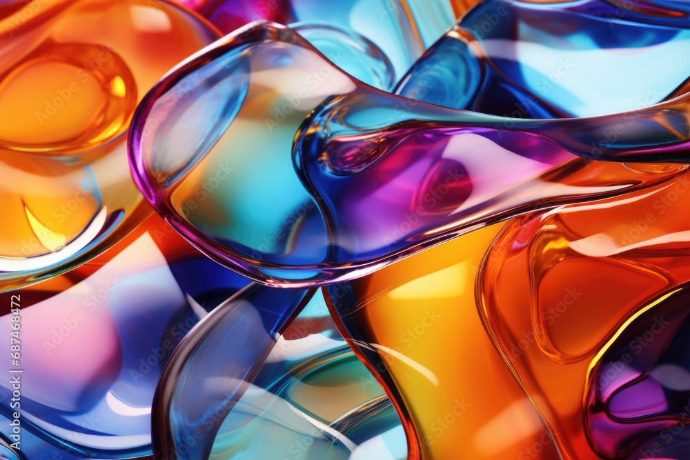 Colorful glass abstract graphic background Colorful glass abstract graphic background