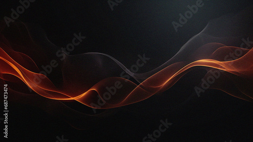Abstract smoke background. Abstract dark background. Noise texture. Noise background. Generative AI