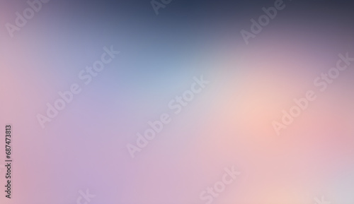 Trendy Colorful Pastel Pink, Blue, and Purple Gradient Background With Blur Effect and Pearlescent Luminescent Shades. Transitioning From Dark to Light. Creating a Holographic, Dreamy Visual Backdrop.