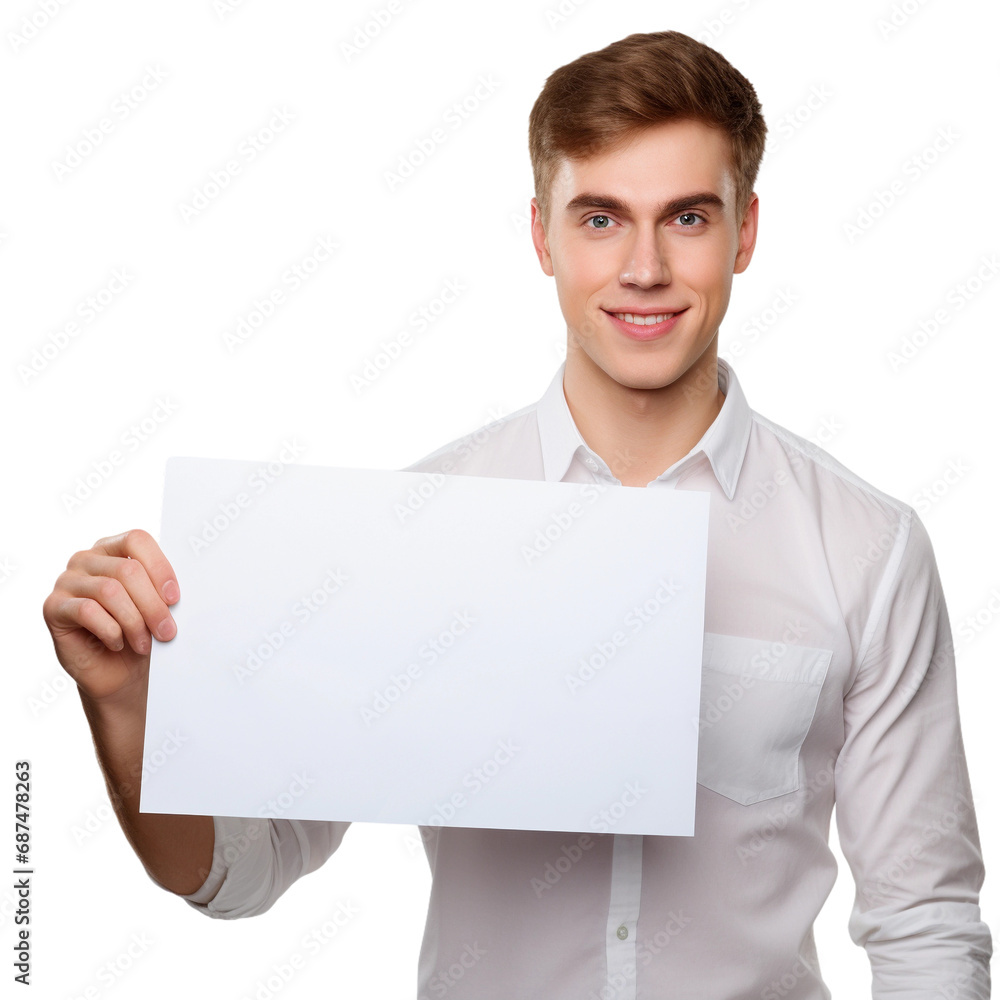 business men holding white banner, isolatedon white transparent background business men holding white banner, isolatedon white transparent background