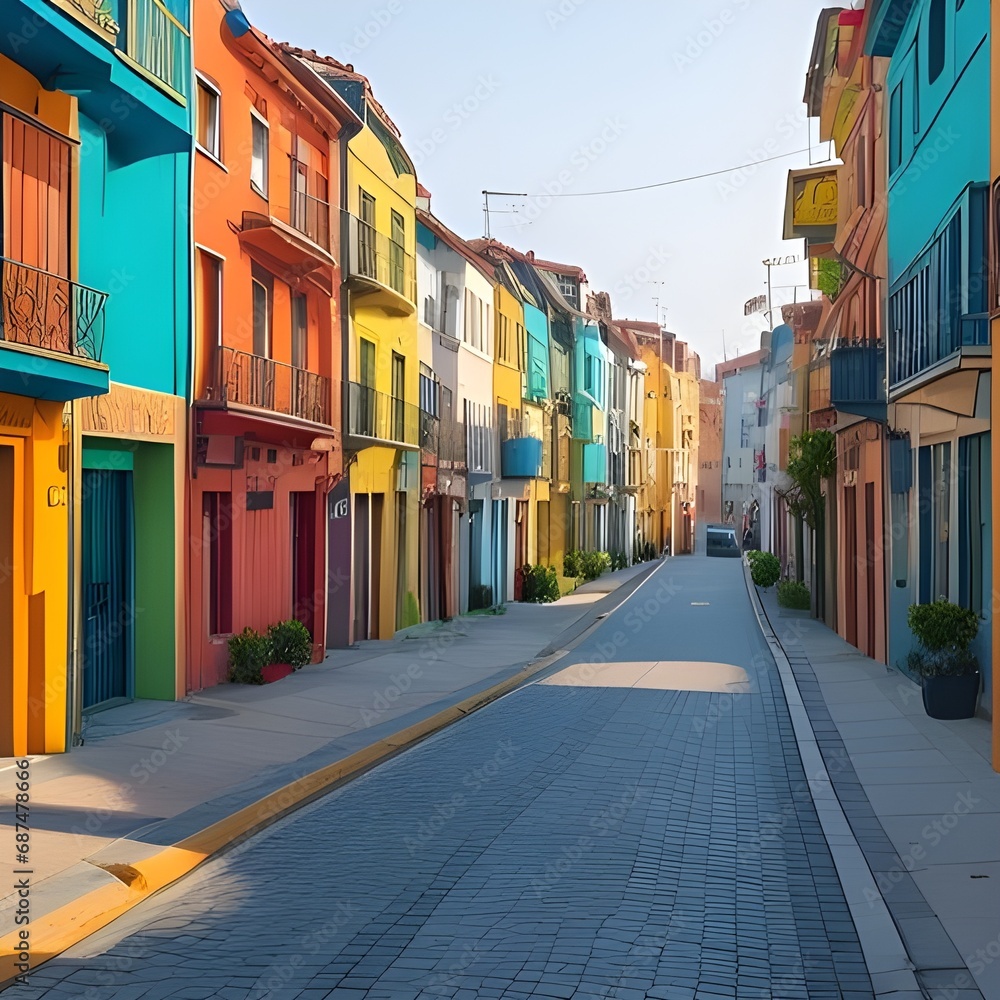 Obraz premium Colorful Houses