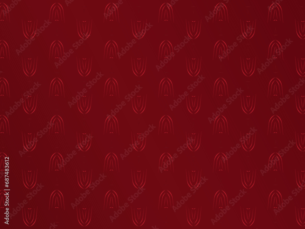 Red background with abstract stripes pattern. Modern cover design with gradient red color. Red background with abstract stripes pattern. Modern cover design with gradient red color.