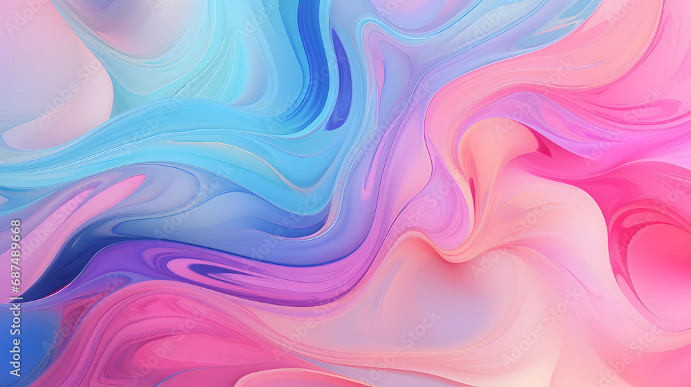 Refined desktop background with abstract fluid art in pastels Refined desktop background with abstract fluid art in pastels