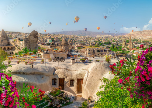 Panorama of Cappadocia photo