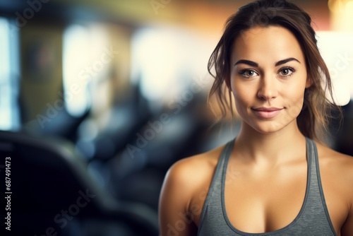 Exemplifying Determination: Close-Up of a Young Woman Reflecting Fierce Vitality in Gym Workout Free Download Exemplifying Determination: Close-Up of a Young Woman Reflecting Fierce Vitality in Gym Workout - GFXLoad