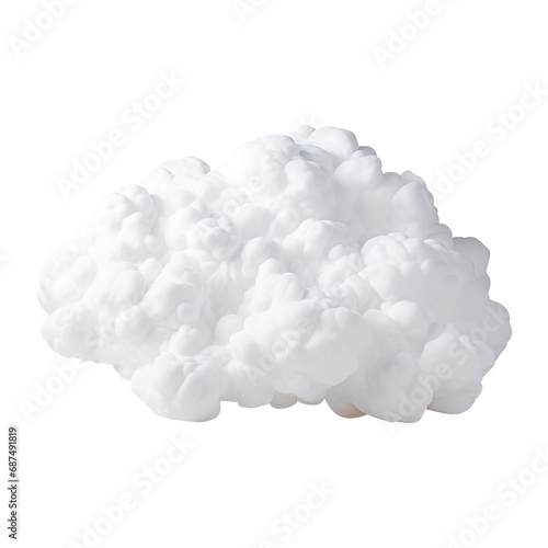 white cloud isolated on transparent background Remove png, Clipping Path, pen tool © Vector Nazmul