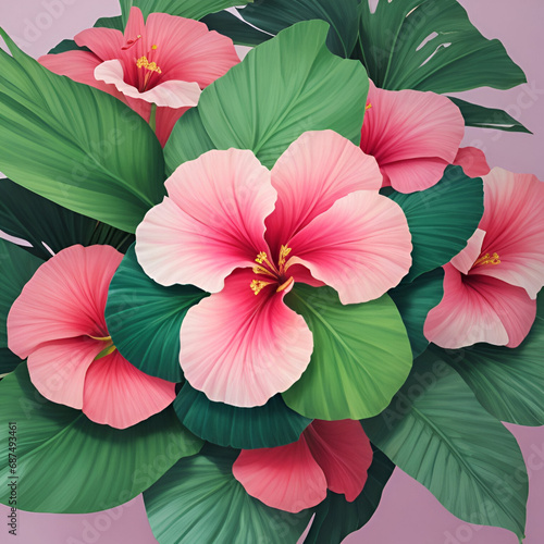 Wallpaper Mural beautiful tropical zone Torontodigital.ca