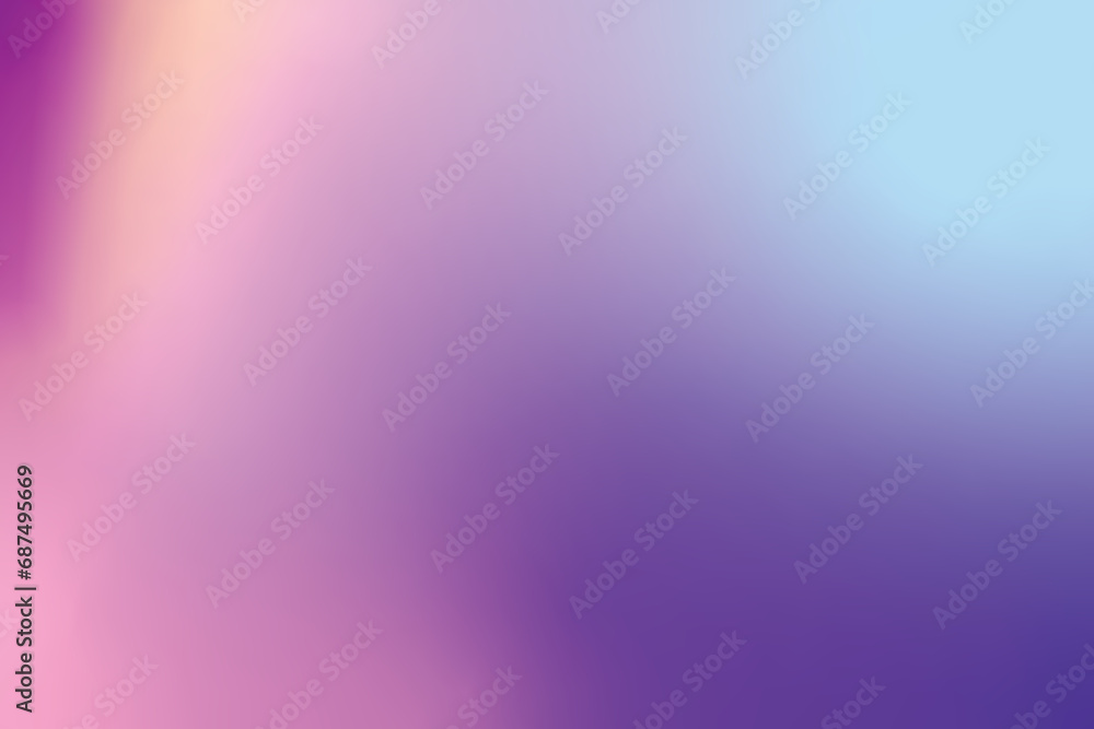 Fototapeta premium Abstract colorful soft pastel gradient background vector