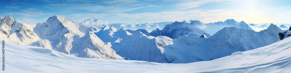 Obraz premium panorama of the mountains