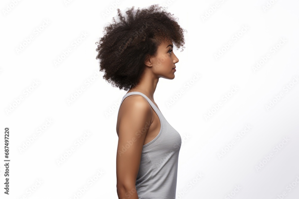 beautiful black african american female woman portrait view profile photo stylish beauty hair and makeup glamorous elegance woman studio shot beautiful black african american female woman portrait view profile photo stylish beauty hair and makeup glamorous elegance woman studio shot