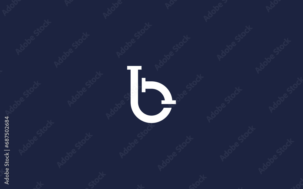 Letter b with pipe logo icon design vector design template inspiration
