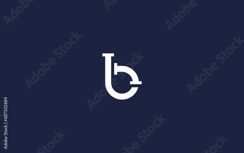 Letter b with pipe logo icon design vector design template inspiration