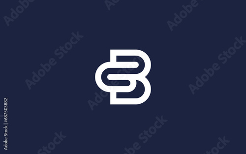 bg or gb logo icon design Vector design template inspiration