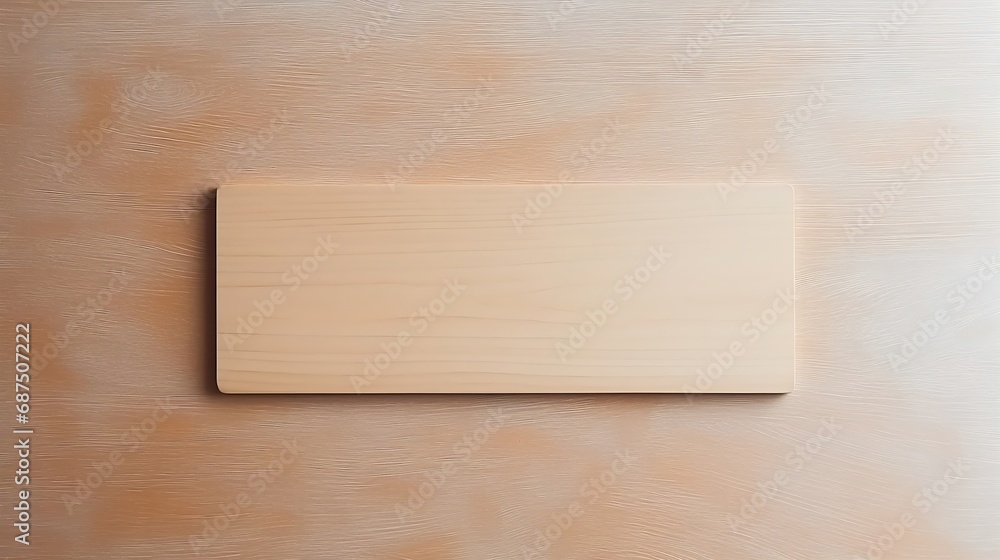 Clear nameplate on the door. Room for text for name and number. Conceptual photo : Generative AI Clear nameplate on the door. Room for text for name and number. Conceptual photo : Generative AI