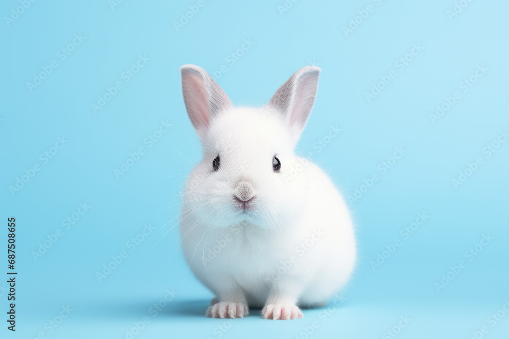 white rabbit on white background white rabbit on white background
