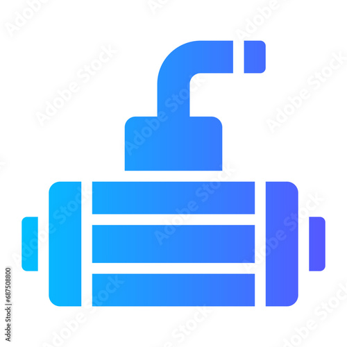 chiller gradient icon