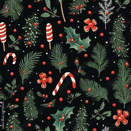 Christmas Seamless pattern background1 - 19