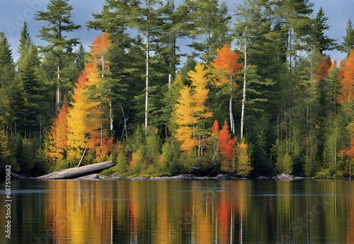 Boreal Bliss: Ontario's Quetico Provincial Park Tranquil Wilderness